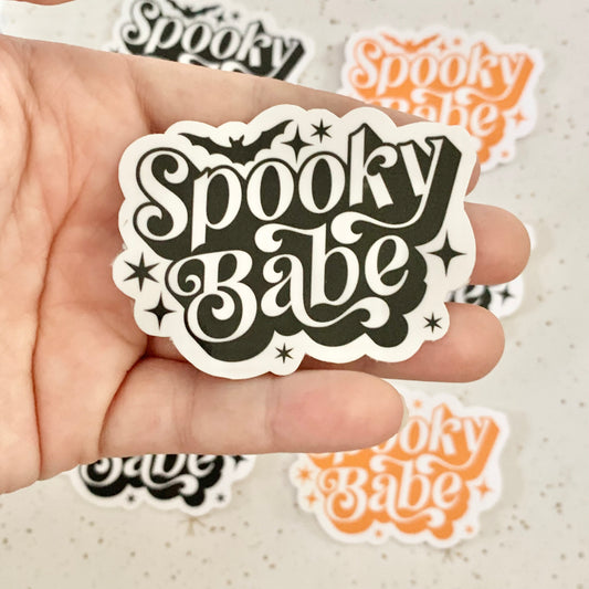 Spooky Babe Sticker