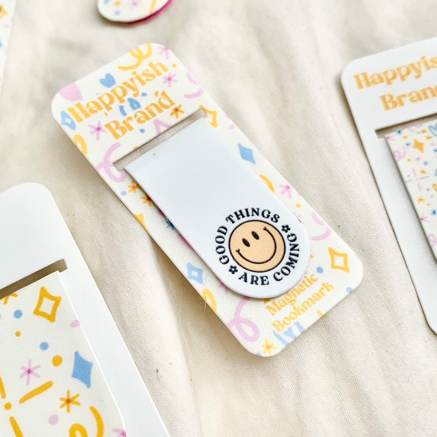 Magnetic Bookmarks | Smiley 1-Pack