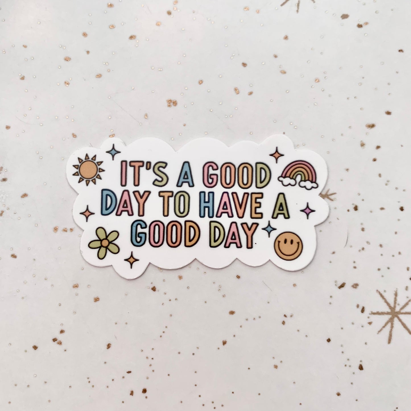 Good Day Sticker Chart It's a Good Day Sticker – Happyish Brand