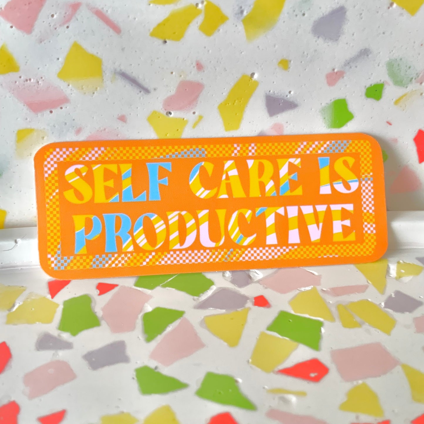 Self Care is Productive Sticker